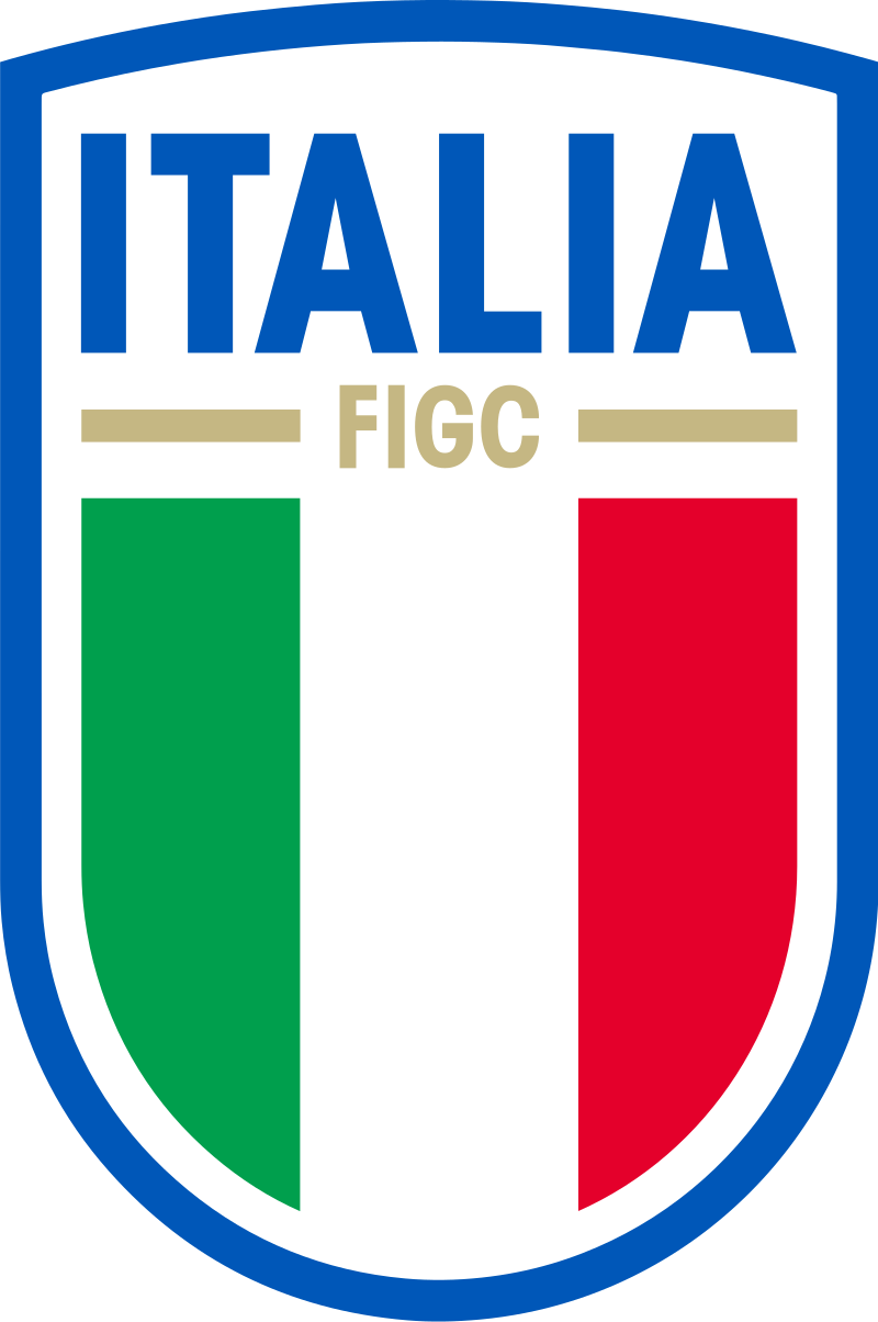 Escudo de la federación italiana de fútbol.